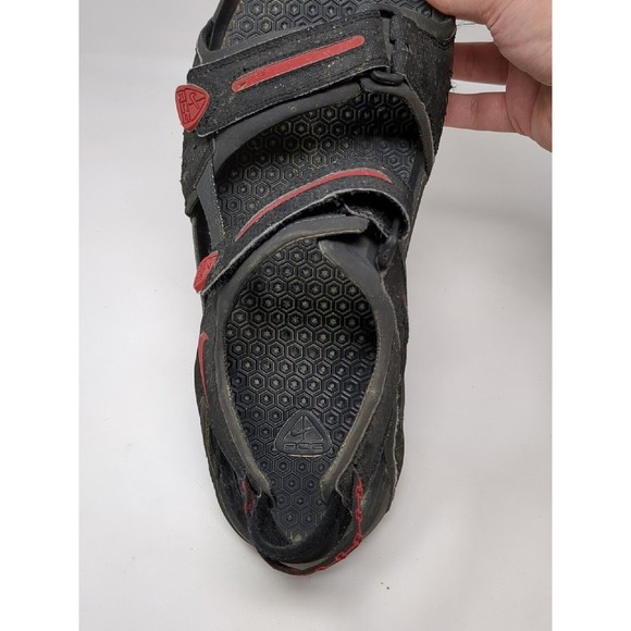 Nike ACG Santiam 4 Sport Sandals 312839-001 Men Size‎ 12 Black Red Vintage 2011